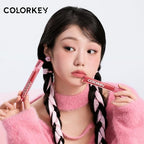 COLORKEY Airy Velvet Lip Tint, Matte Finishs, Longwear Rich Lip Colors, non-sticky, Creamy Soft Texture, Waterproof Lip Stain, Matte hydration, non-drying. Velvety finish (R247 Spring Snow, 3g)