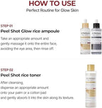 Peel Shot glowe Rice Toner 200ml hydrated Skin Cleansing Skin