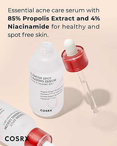 COSRX AC Collection Blemish Spot Clearing Serum, 40ml / 1.35 fl.oz | Centella, Niacinamide, EGF Serum | Cruelty Free, Paraben Free, Korean Skin Care
