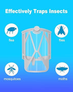 16 Pcs Refill Cartridges Compatible with Zevo M364 and Max Flying Insect Trap Vevo Bug Killer Plug-in Indoor Light Starter Kit Device