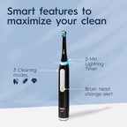 Oral-B iO3 Electric Toothbrush (1) with (1) Ultimate Clean Brush Head and (1) Charger