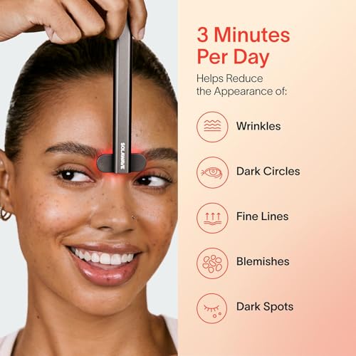 Solawave 4-in-1 Radiant Renewal Wand and Serum Bundle, Face Skincare Wand with Facial Massager, Facial Wand with Renew Complex Serum