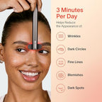 Solawave 4-in-1 Radiant Renewal Wand and Serum Bundle, Face Skincare Wand with Facial Massager, Facial Wand with Renew Complex Serum