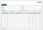 Adams Invoice Book, 2-Part, Carbonless, 5-9/16 x 8-7/16 Inches, 50 Sets per Book (DC5840) & Money and Rent Receipt Book, 2-Part, Carbonless, 2.75 x 7.19 Inch, 50 Sets, White and Canary (DC2701)