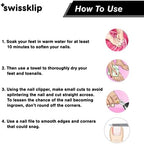 Swissklip Toenail Clippers I Heavy Duty Toe Nail Clippers I Toenail Clippers for Thick Nails I Big Toe Nail Clippers for Thick Toenails I Toenail Scissors I Heavy Duty Nail Clippers for Thick Nail (3)