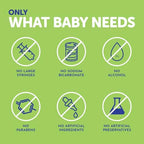 Ddrops Baby Tummy Relief Liquid Drops, Organic Gripe Water for Newborns, Relief from Gas, Colic, Fussiness and Hiccups, Just One Drop, Herbal Ingredients, 120 Drops
