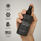 Salt & Clay Surf Spray - Hair Texturizing & Volumizing Spray - Salt & Clay, Silica, Witch Hazel, & Green Tea Blend - Beach Style Hair - For All Hair Types - Natural Ingredients (6oz)