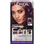 L’Oréal Paris Feria Midnight Bold Multi-Faceted Permanent Hair Dye, One-Step Hair Color Kit for Dark Hair, No Bleach Required, Orchid Glow