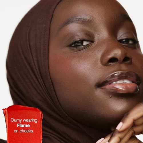Ami Colé Desert Date Cream Multistick Lip and Cheek Tint (Flame) moisturizing lip tint, lip and cheek stain, natural lip color