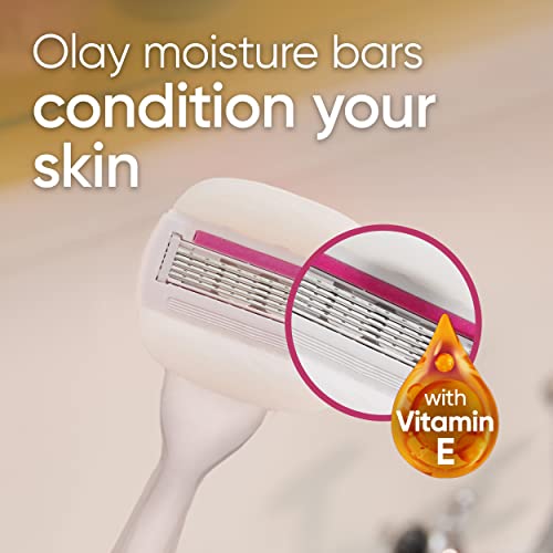Gillette Venus ComfortGlide plus Olay Sugarberry Women's Razor Blade Refills, 4 Count
