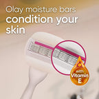 Gillette Venus ComfortGlide plus Olay Sugarberry Women's Razor Blade Refills, 4 Count