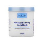 Dr. Denese SkinScience Advanced Firming Facial Pads Exfoliator & Deep Pore Face Cleanser, Toner & Skin Care Glycolic Acid, Peptides & Aloe - Vegan, Paraben-Free, Cruelty-Free - 100 Count