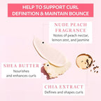 Function of Beauty Curly Hair Shampoo & Conditioner, 11 oz Each - With Chia Extract to Define & Shape Curls & Shea Butter to Moisturize, Nourish & Enhance Natural Curls, Sulfate-Free