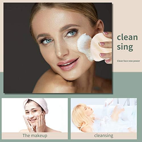 3 Pcs Konjac Bath Sponge for Kids, Babys, Infant, Toddler, 100% All Natural KONJAC Shower Body Sponges, 3 Colors and Extra Large Size, Safe for Oily, Dry, Combination or Sensitive Skin