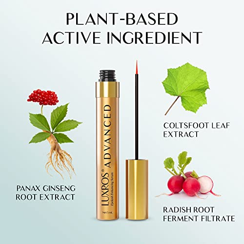 Eyelash Growth Serum: Get Thick, Strong Lashes in Just 3-4 Weeks with Our Plant-Based Eyelash Growth Serum - No Parabens or PG (5 ML)
