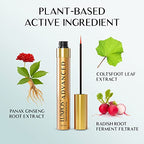 Eyelash Growth Serum: Get Thick, Strong Lashes in Just 3-4 Weeks with Our Plant-Based Eyelash Growth Serum - No Parabens or PG (5 ML)