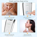 NextGen Intelligent Red Light Therapy for Face and Neck Massager, True Beauty Glow Facial Massager, Triple-Action for Face Lift & Jawline, Reduce Wrinkle & Fine Lines, Skin Relaxation, for All