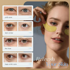 Mimido Under Eye Patches - Eye Patches for Puffy Eyes, eye masks for dark circles and puffiness (30 Pairs)