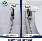 AVAbay® Sink Faucet Handheld Bidet Sprayer for Toilet I Bidet Attachment for Warm & Cold Water I Long 80" Hose Perfect for Feminine Hygiene, Cloth Diaper, Bathroom Toilet Cleaning