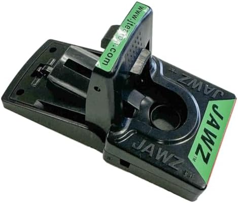 JT Eaton 409 Jawz Indoor Plastic Mouse Trap for Solid or Liquid Bait, Instant Kill Mouse Traps, No-Touch Disposal with Trap Set Indicator 12-Pack