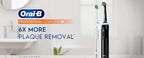 Oral-B Professional Clean 5000 X Electric Toothbrush Twin Pack, Rechargeable Power Toothbrushes - Pack of 2