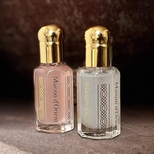 Maison d'Orient PINK MUSK 12mL | Pink Tahara Perfume & Body Oil | Fragrance House Oil Perfumery Dubai | Original Misk Blend | Vegan, Alcohol-Free Arabian Perfume for Women