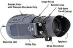 Vortex Optics Solo R/T 8x36 Monocular - MRAD Based Ranging Reticle, Utility Clip, Adjustable Eyecup, Rubber Armor, Non-Slip Grip, Fogproof, Waterproof - Unlimited, Unconditional Warranty