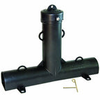 JT Eaton 902 Top Loader Rodent Bait Station, Black, Weather-Resistant, Dual Entrances, Compatible with Bait Blocks, Liquid, or Granular Bait