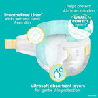 Pampers Swaddlers Disposable Baby Diapers Size 4, 150 Count with Sensitive Water Based Baby Wipes 4X Pop-Top Packs (336 Count)