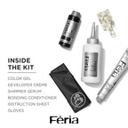 L’Oréal Paris Feria Midnight Bold Multi-Faceted Permanent Hair Dye, One-Step Hair Color Kit for Dark Hair, No Bleach Required, Orchid Glow