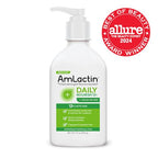 AmLactin Daily Nourish Therapeutic Body Lotion for Dry Skin - No-Scrub Exfoliator and Moisturizer 12% Lactic Acid Lotion,14.1 oz (Packaging May Vary),(Pack of 2)