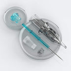 STIGMA Aquamarine Knight Tattoo Cartridges #12(5RL) 20Pcs Standard Disposable Tattoo Needle Cartridges with Membrane Round Liner EN02B-20-1205RL