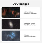 Dwarf 3 Smart Telescope - Portable, Capture Astronomy/Wildlife/Panorama, EQ Mode, Cloud Processing, 4K Auto-Tracking, Ultra-Light 3lb, Suits All Ages