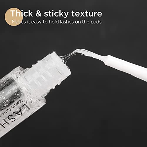 LASHVIEW Lash Lift Glue, Eyelash Perm Glue,Lash Lift Adhesive,Eyelash Lift Glue,Lash Perm Glue,No Irritation and Odorless,5ML.