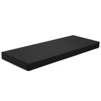 Tudomro Sauna Seat Cushion Mat, Waterproof & Heat Resistant Pad, High-Density Foam Heat Insulation Mat,Infrared Sauna Accessories, Steam Room, Shower Bench and Bathhouse(43 x 16 Inches,Black)