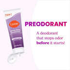 Lume Whole Body Deodorant - Invisible Cream Tube - 72 Hour Odor Control - Aluminum Free, Baking Soda Free, Skin Safe - 3.0 ounce (Pack of 2) (Lavender Sage)