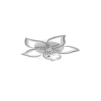 Bevenus Low Profile Ceiling Fan with Lights,110v Modern Dimmable Flower Shape, Remote Control/app Control,Timing 6 Gear Speeds Fan Ceiling Lamp.