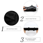 Semato Bachelorette Party Favor Set Bride Spa Headband Bride Headband and Bridesmaid Headband Skincare Headbands for Women Cute Bow Head Bands Party Supplies (1 bride+ 7 black)