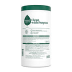 Seventh Generation Multi-Surface Wipes, 70 Count, Pack of 3, Garden Mint, Plant-Based Cleaning Wipes, No Harsh Fumes or Residue, Safe Around Kids