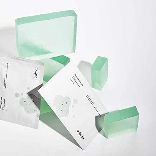 celimax Ji.Woo.Gae Heartleaf BHA Peeling Pad Double Edition(60pads*2) + The Real Cica Calming Ampoule Mask 27ml (5EA) Bundle