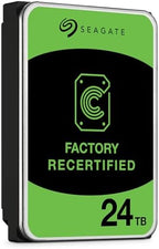Seagate Exos ST24000NM000C 24TB 7.2K RPM SATA 6Gb/s 512e 3.5in Enterprise Hard Drive (Renewed)