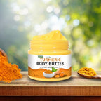 Turmeric Face Cream – All Natural Skin Brightening Lotion – Turmeric Whipped Body Butter for Dark Spots, Hyperpigmentation – Turmeric Skincare Cleanses, Fights Acne, Evens Tone, Scars, Sun Damage