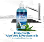 Clorox Scentiva Liquid Hand Soap | Pacific Breeze & Coconut Liquid Hand Wash with Aloe Vera & Vitamin B5 | Bleach-Free Scented Hand Soap for Kitchen or Bathroom - 14 Oz (Pack of 12)