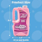 JOYIN 32 oz Bubble Solution Refills (Close to 1L/ 2.5 Gallon), Concentrated Solution for Bubble Machine, Wands, Blower, Easter (Pink)