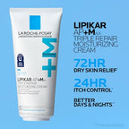 La Roche-Posay Lipikar AP+MAX Triple Repair Moisturizing Body Cream | Face & Body Lotion for Dry Skin with Shea Butter & Niacinamide | Gentle Moisturizer for Very Dry, Rough & Sensitive Skin, 200ml