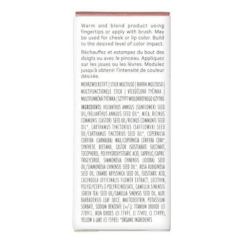 Well People Supernatural Stick Multi-Use Blush, Creamy, Hydrating Blush Stick For A Pop Of Color, Use For Cheeks & Lips, Vegan & Cruelty-free, Rose