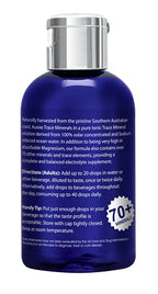 Aussie Trace Minerals - Magnesium Rich, Low Sodium, Complete Electrolyte Drops for Hydration, Energy & Recovery - 2oz / 60ml Liquid Supplement - Vegan, Keto Friendly