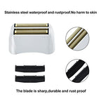1 Pack Pro Shaver Replacement Foil and Cutters Compatible with andis No.17150/17155/17200 Shaver ProFoil Lithium Replacement" Golden