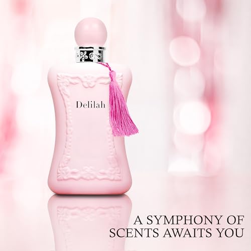 Women's Delilah&Sweat Cherry Perfume Set Romantic Floral Scent Eau De Parfum Spray for Women 3.4 Fl Oz Each Bottle Daily Used Fragrance