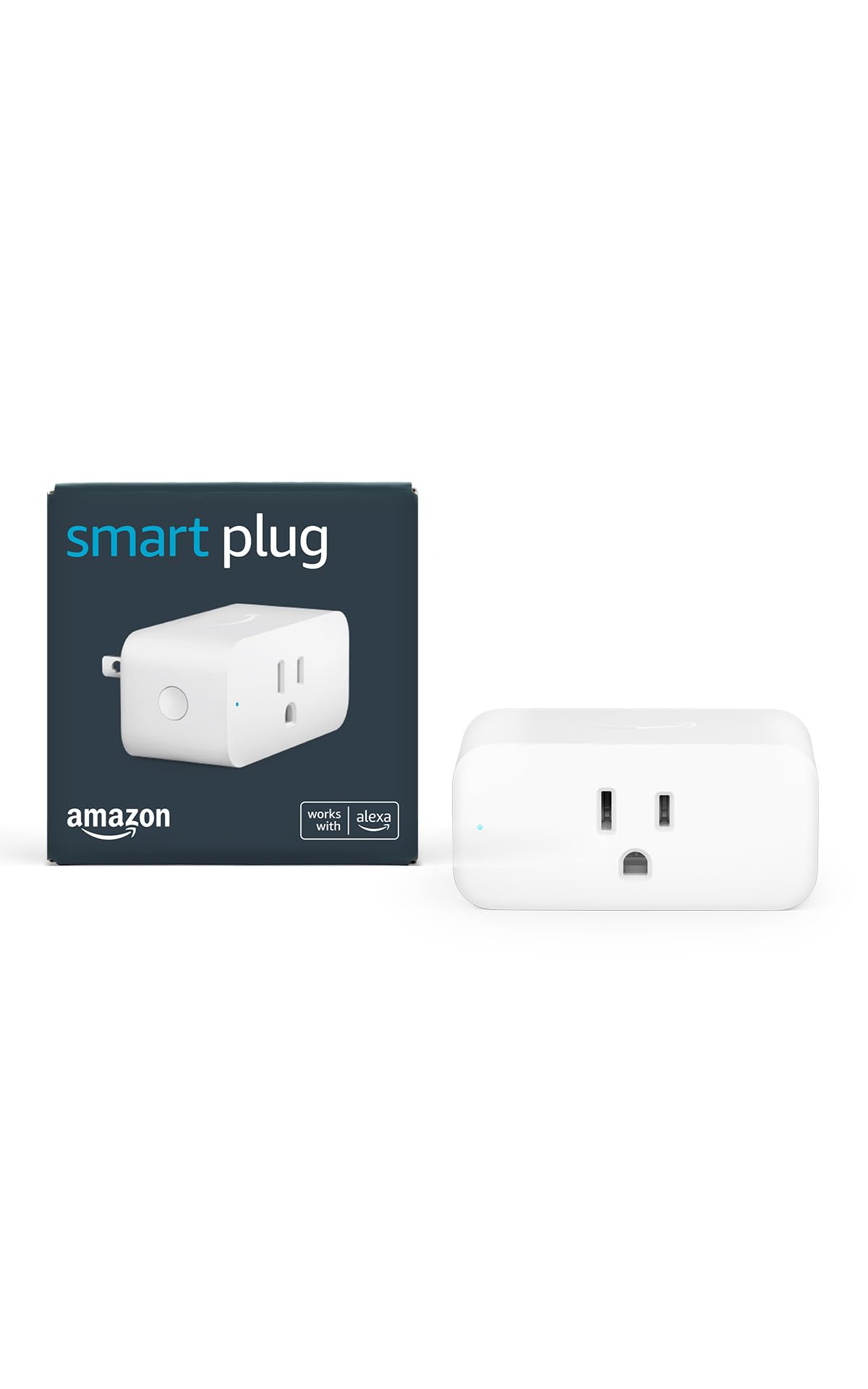 Amazon Smart Plug, Works with Alexa, Simple Setup, Endless Possibilities